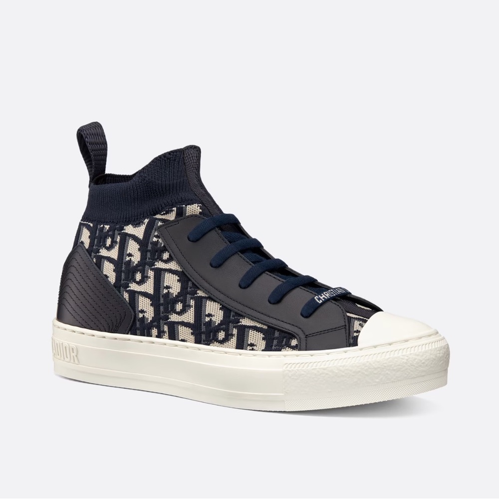 WALK'N'DIOR SNEAKER
Deep Blue Dior Oblique Technical Mesh and Calfskin